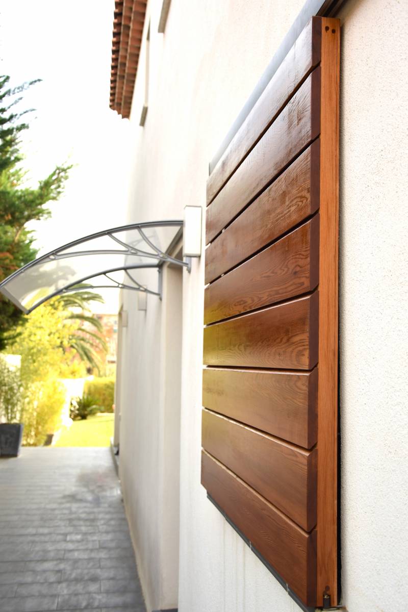 Vente et pose de volets coulissants sur rail Aix-en-Provence