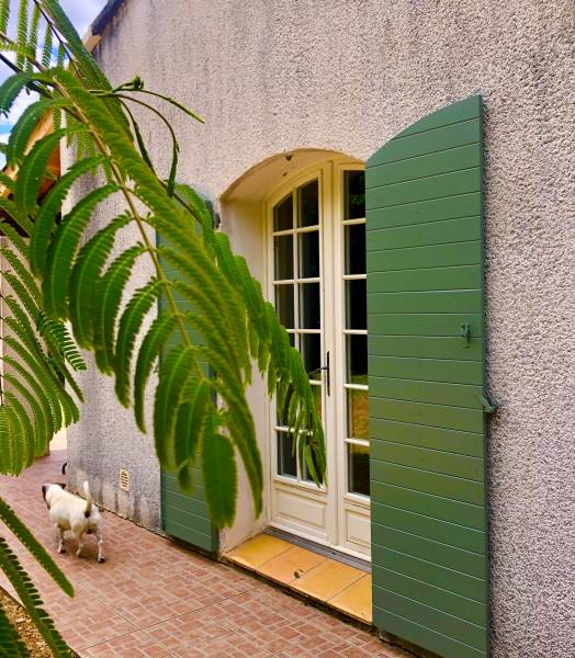 Fabricant et poseur de CTBX spécial volets en bois exotique sur Auriol