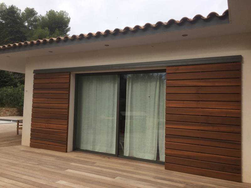 Vidéos Réalisations de volets coulissants sur you tube tapez