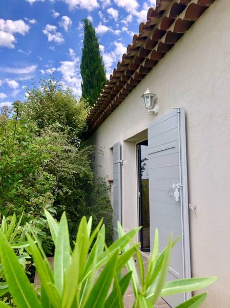 Réalisation de volets provençaux à Manosque