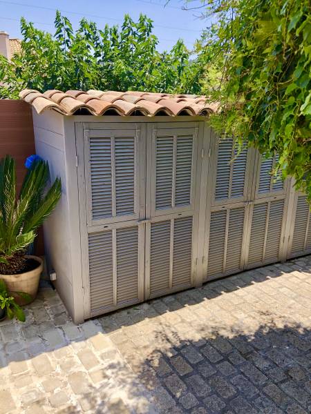 Volets persiennes lames américaines