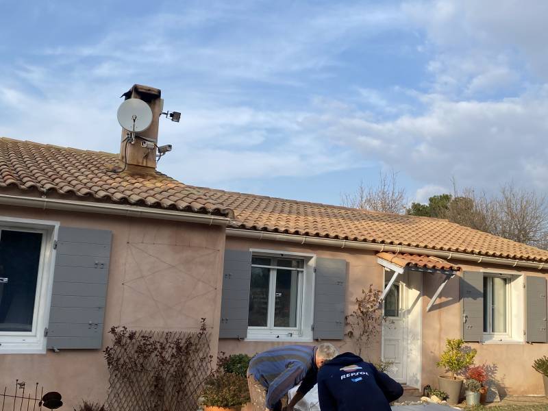 Fabrication de volets bois à lames régulières à Aubagne