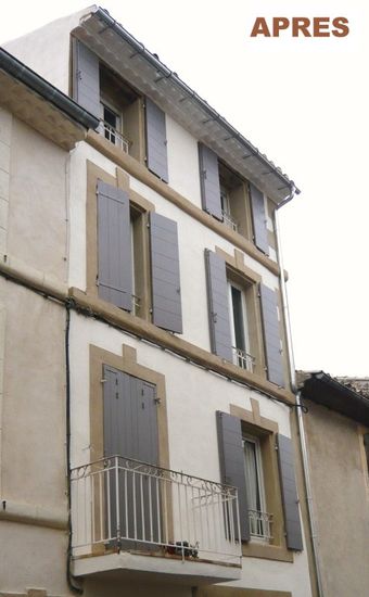 Remplacement de volets provençaux à Eygiueres