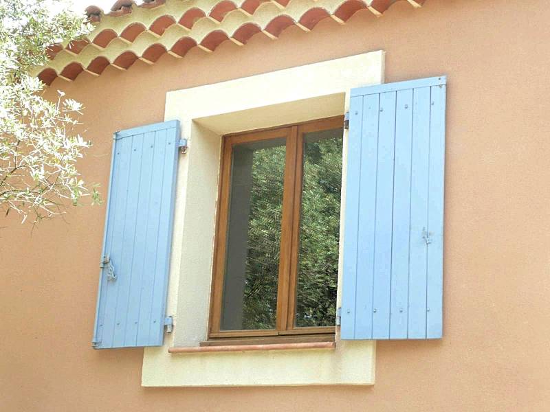 Création de volets provençaux pour des clients sur Cavalaire