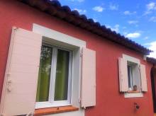 Notre zone d'activité pour ce service Création de volets provençaux en bois sur mesure