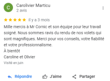 Notre zone d'activité pour ce service Fabrication de volets en bois exotique